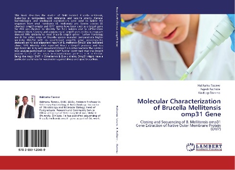 Molecular Characterization of Brucella Mellitensis omp31 Gene: Cloning and Sequencing of B. Mellitensis omp31 Gene Extraction of Native Outer Membrane Protein (OMP)