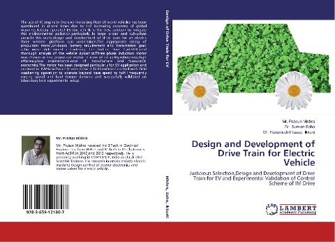 Design and Development of Drive Train for Electric Vehicle: Judicious Selection,Design and Development of Drive Train for EV and Experimental Validation of Control Scheme of IM Drive