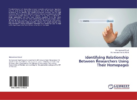 Identifying Relationship Between Researchers Using Their Homepages