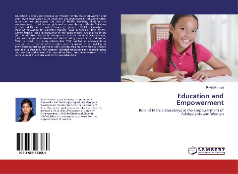 Education and Empowerment: Role of Mahila Samakhya in the Empowerment of Adolescents and Women