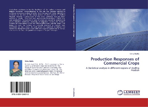 Production Responses of Commercial Crops: A Statistical analysis in different regions of Andhra Pradesh