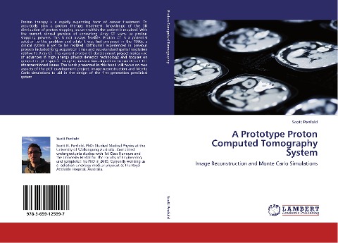 A Prototype Proton Computed Tomography System: Image Reconstruction and Monte Carlo Simulations