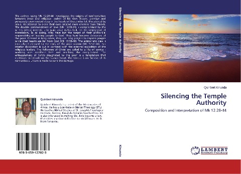 Silencing the Temple Authority: Composition and Interpretation of Mk 12:28-44