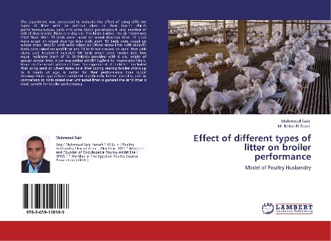 Effect of different types of litter on broiler performance: Model of Poultry Husbandry