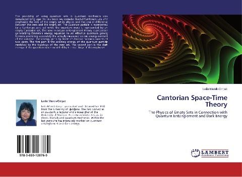 Cantorian Space-Time Theory: The Physics of Empty Sets in Connection with Quantum Entanglement and Dark Energy