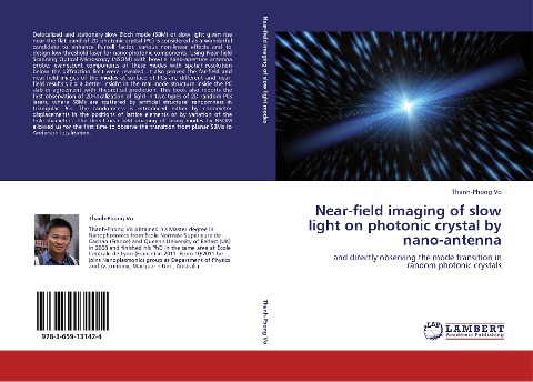Near-field imaging of slow light on photonic crystal by nano-antenna: and directly observing the mode transition in random photonic crystals