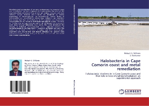 Halobacteria in Cape Comorin coast and metal remediation: Halobacterial biodiversity in Cape Comorin coast and their role in trace metal bioremediation- an experimental approach