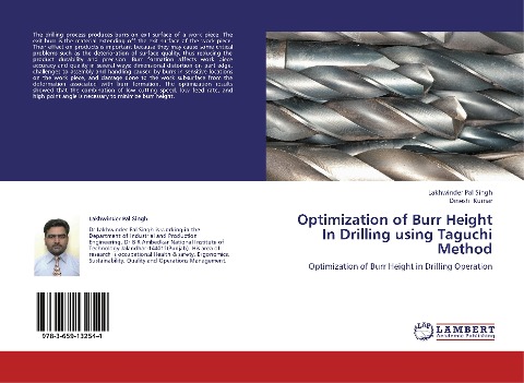 Optimization  of  Burr Height In Drilling using Taguchi Method: Optimization of Burr Height in  Drilling Operation