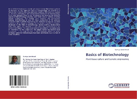 Basics of Biotechnology: Plant tissue culture and Genetic engineering