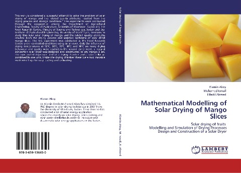 Mathematical Modelling of Solar Drying of Mango Slices: Solar drying of fruits   Modelling and Simulation of Drying Processes  Design and Construction of a Solar Dryer