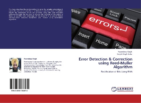 Error Detection & Correction using Reed-Muller Algorithm: Rectification of Bits Using RMA