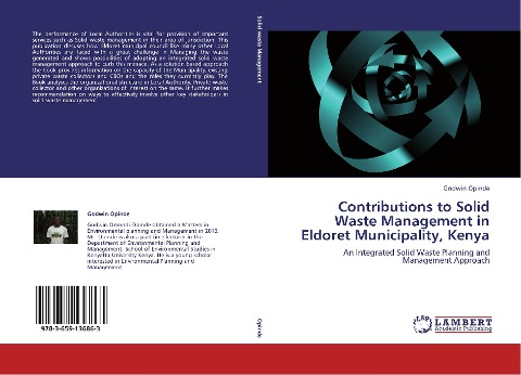 Contributions to Solid Waste Management in Eldoret Municipality, Kenya: An Integrated Solid Waste Planning and Management Approach