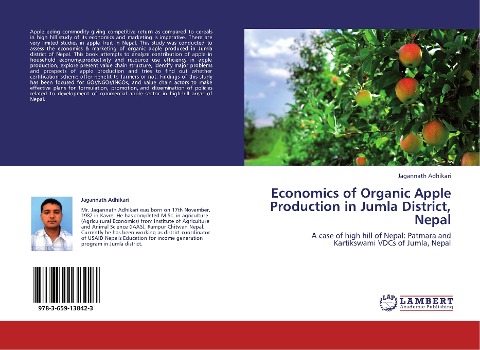 Economics of Organic Apple Production in Jumla District, Nepal: A case of high hill of Nepal: Patmara and Kartikswami VDCs of Jumla, Nepal