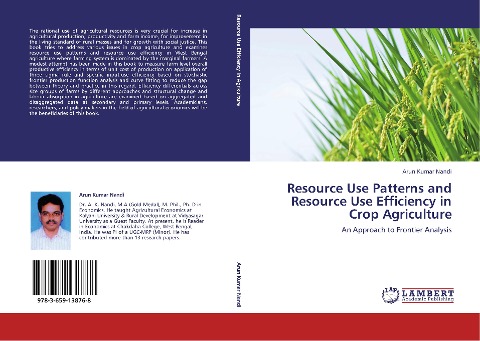 Resource Use Patterns and Resource Use Efficiency in Crop Agriculture: An Approach to Frontier Analysis