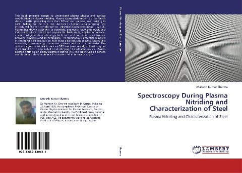 Spectroscopy During Plasma Nitriding and Characterization of Steel: Plasma Nitriding and Characterization of Steel