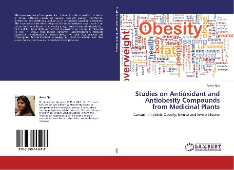 Studies on Antioxidant and Antiobesity Compounds from Medicinal Plants: Curcumin Inhibits Obesity; Invirto and Invivo Studies
