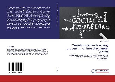Transformative learning process in online discussion forums: Engaging in Meaning Making and Generation of Knowledge within the Online Discussion Environments