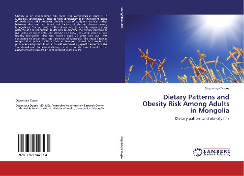 Dietary Patterns and Obesity Risk Among Adults in Mongolia: Dietary pattern and obesity risk
