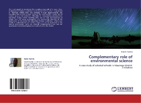 Complementary role of environmental science: A case study of selected schools in Masvingo District: Zimbabwe