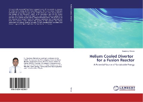 Helium Cooled Divertor for a Fusion Reactor: A Potential Source of Sustainable Energy