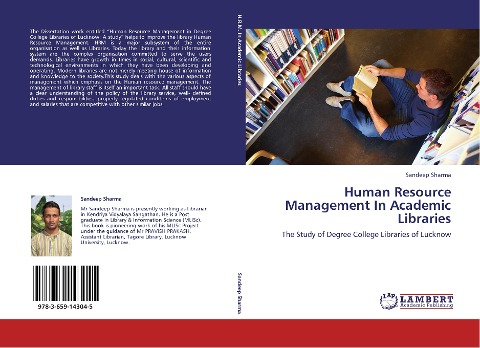 Human Resource Management In Academic Libraries: The Study of Degree College Libraries of Lucknow