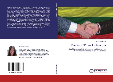 Danish FDI in Lithuania: Qualitative analysis of reasons and barriers for Danish companies to invest in Lithuania