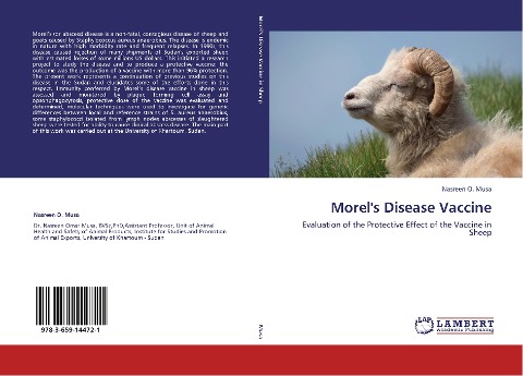 Morels Disease Vaccine: Evaluation of the Protective Effect of the Vaccine in Sheep