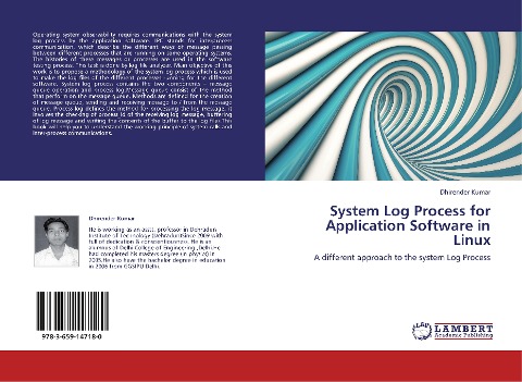 System Log Process for Application Software in Linux: A different approach to the system Log Process