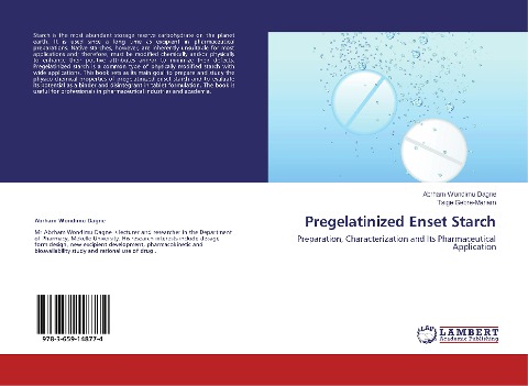 Pregelatinized Enset Starch: Preparation, Characterization and Its Pharmaceutical Application