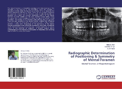Radiographic Determination of Positioning & Symmetry of Mental Foramen: Mental foramen, Orthopantomogram