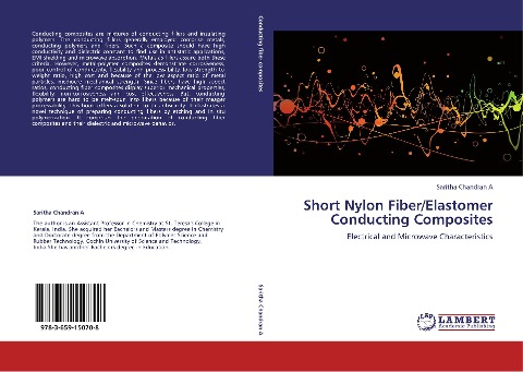 Short Nylon Fiber/Elastomer Conducting Composites: Electrical and Microwave Characteristics