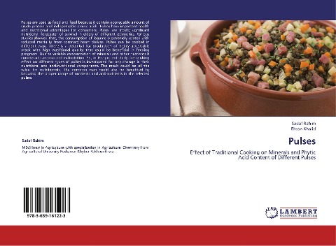 Pulses: Effect of Traditional Cooking on Minerals and Phytic Acid Content of Different Pulses