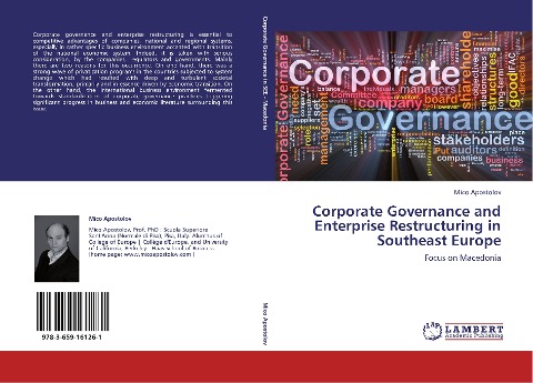 Corporate Governance and Enterprise Restructuring in Southeast Europe: Focus on Macedonia