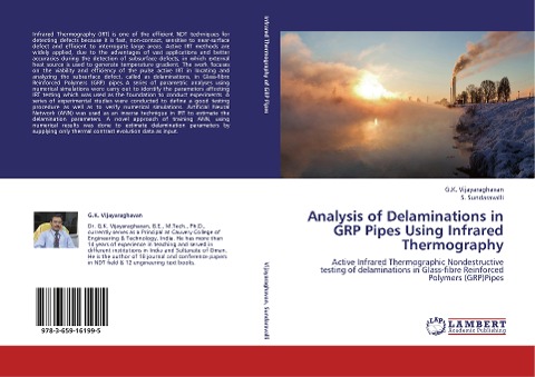 Analysis of Delaminations in GRP Pipes Using Infrared Thermography: Active Infrared Thermographic Nondestructive testing of delaminations in Glass-fibre Reinforced Polymers (GRP)Pipes