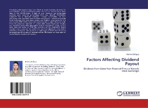 Factors Affecting Dividend Payout: (Evidence from Listed Non-Financial Firms of Karachi Stock Exchange)