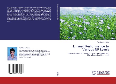 Linseed Performance to Various NP Levels: Responsiveness of Linseed to Various Nitrogen and Phosphorus Fertilizer Level