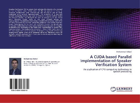 A CUDA based Parallel Implementation of Speaker Verification System: An application of GPU computing technology in speech processing