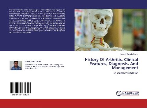 History Of Arthritis, Clinical Features, Diagnosis, And Management: A preventive approach