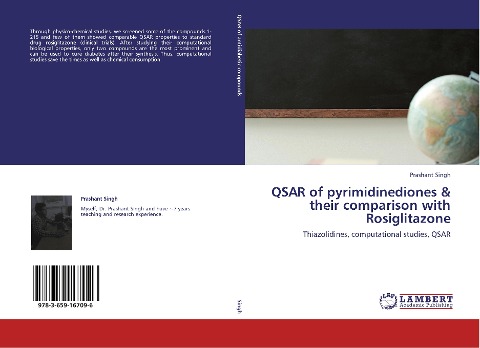 QSAR of pyrimidinediones & their comparison with Rosiglitazone: Thiazolidines, computational studies, QSAR