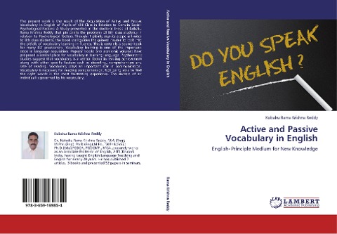 Active and Passive Vocabulary in English: English- Principle Medium for New Knowledge
