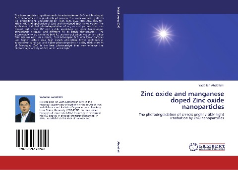 Zinc oxide and manganese doped Zinc oxide nanoparticles: The photodegradation of cresols under visible-light irradiation by ZnO nanoparticles