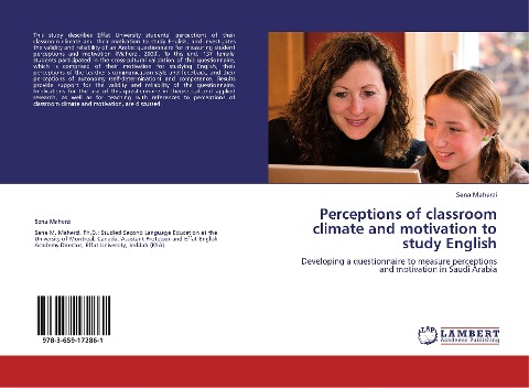 Perceptions of classroom climate and motivation to study English: Developing a questionnaire to measure perceptions and motivation in Saudi Arabia