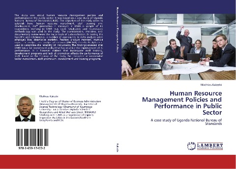 Human Resource Management Policies and Performance in Public Sector: A case study of Uganda National Bureau of Standards