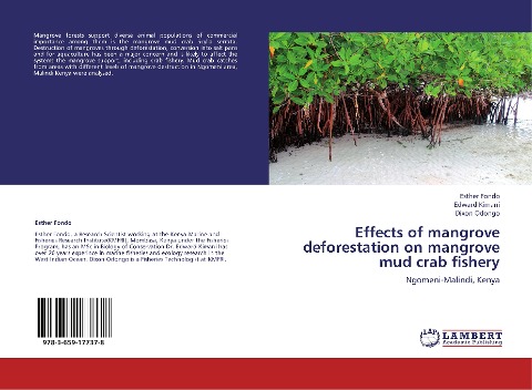 Effects of mangrove deforestation on mangrove mud crab fishery: Ngomeni-Malindi, Kenya