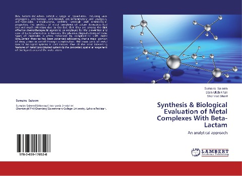 Synthesis & Biological Evaluation of Metal Complexes With Beta-Lactam: An analytical approach