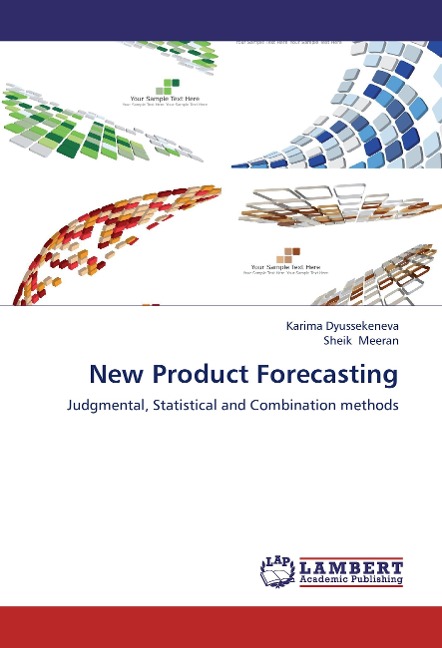 New Product Forecasting: Judgmental, Statistical and Combination methods