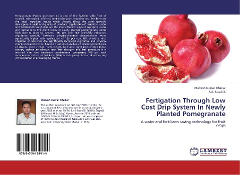 Fertigation Through Low Cost Drip System In Newly Planted Pomegranate: A water and fertilizers saving technology for fruit crops