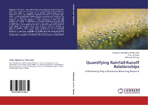Quantifying Rainfall-Runoff Relationships: A Preliminary Step in Rainwater Harvesting Research