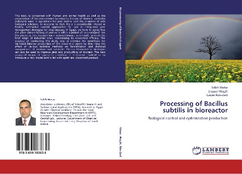 Processing of Bacillus subtilis in bioreactor: Biological control and optimization production