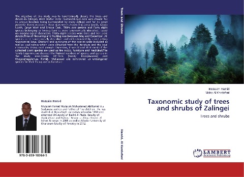 Taxonomic study of trees and shrubs of Zalingei: Trees and shrubs